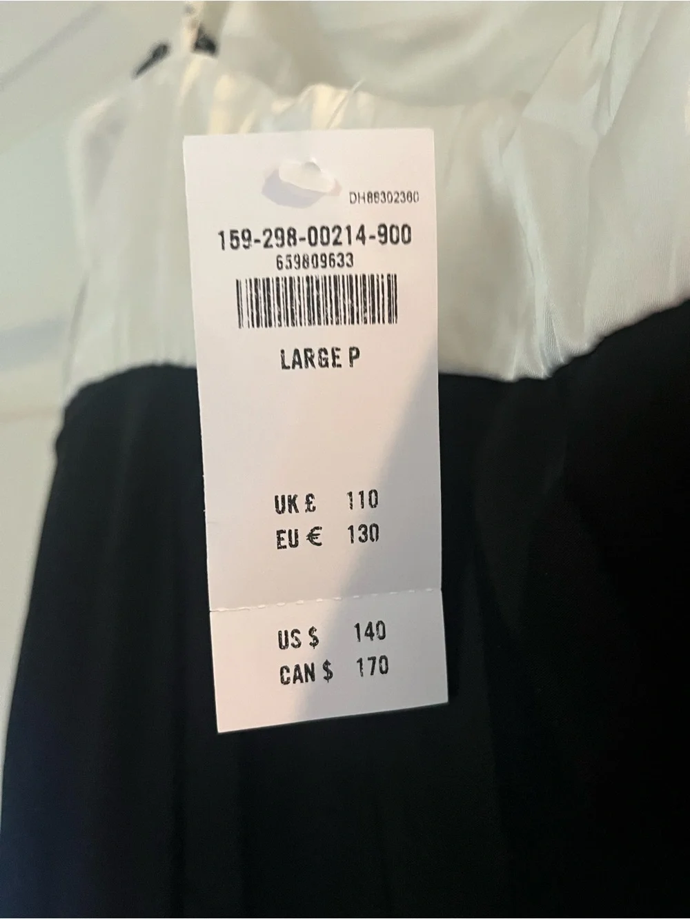 A&F Julia Slip Contrast Bodice Maxi Dress - Black & White